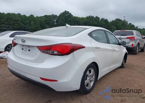 2016 Hyundai Elantra Se/Sport/Limited from USA, damaged, VIN 5NPDH4AE2GH674692